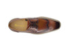Carrucci Wing-tip Blucher style Oxford with ligtweight sole