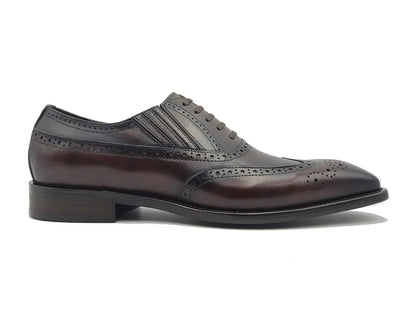 Carrucci Wingtip Slip-on Oxford