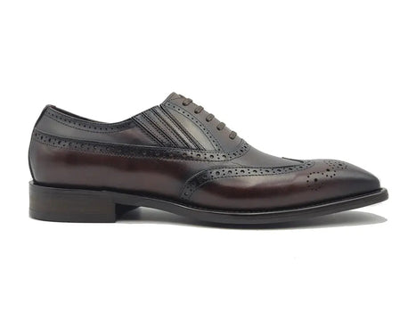 Carrucci Wingtip Slip-on Oxford
