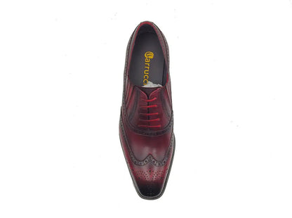Carrucci Wingtip Slip-on Oxford