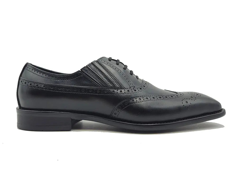 Carrucci Wingtip Slip-on Oxford