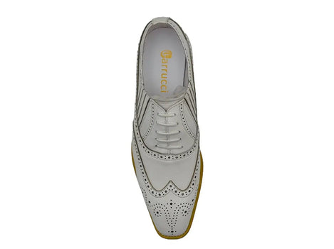 Carrucci Wingtip Slip-on Oxford