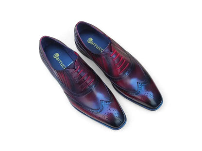 Carrucci Wingtip Slip-on Oxford