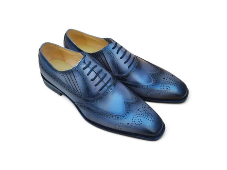 Carrucci Wingtip Slip-on Oxford