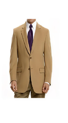Winter Fabric Executive 2-Button Cashmere Cheap Priced Unique Dress Blazer Jacket For Men Sale Beige ~ Khaki ~ Tan