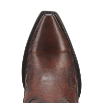 Dan Post Women’s Seductress Chestnut 20 Snip Toe Zipper Boot - Image 6