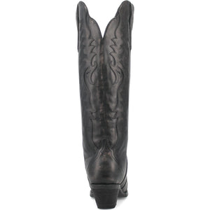 Dan Post Women’s Hallie Black 15 Snip Toe Medium Cowboy Boot