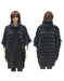 Fur Grey Fully Insulated Genuine Rabbit Coat