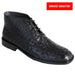 Zapato Botín Piel Avestruz - Mens Ostrich Boot in 3 Colors