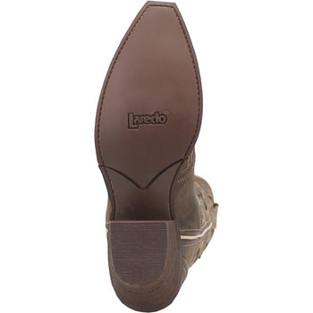 Laredo Zuri Brown Leather Snip Toe Women Boots - Image 6