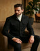 Black Safari Walking Suit for Men – Utility Jacket and Trousers Set