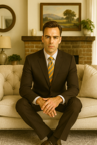 Black Almost Very Dark Gray Wiht Light Gray Pinstripe 100% Worsted Wool Available In 2 Or 3 Buttons Style Regular Classic Cut Cheap Priced Business Suits Clearance Sale