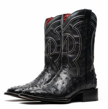 Marco Di Milano Alabama Black Leather Luxury Shoe