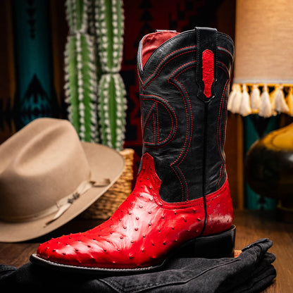 Marco Di Milano Alabama Red Leather Loafers