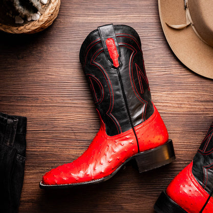 Marco Di Milano Alabama Red Leather Loafers