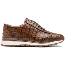 Marco Di Milano Alonzo Bay Apache Genuine Caiman Crocodile Casual Sneakers