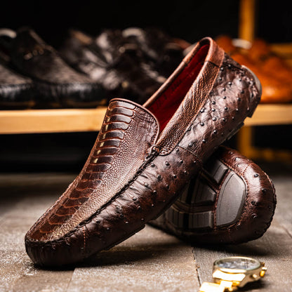 Marco Di Milano Alba Kango Tabac Leather Loafer