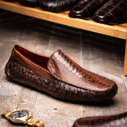 Marco Di Milano Alba Kango Tabac Leather Loafer