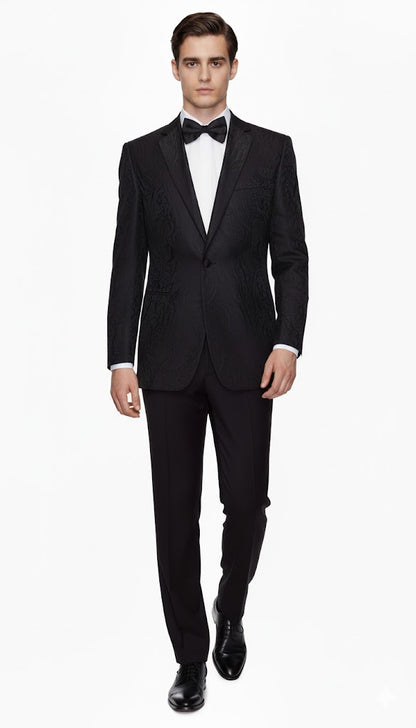 Alberto Nardoni Brand Men's Black Blazer