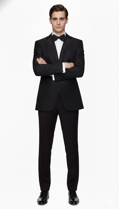 Alberto Nardoni Brand Men's Black Blazer - Image 3