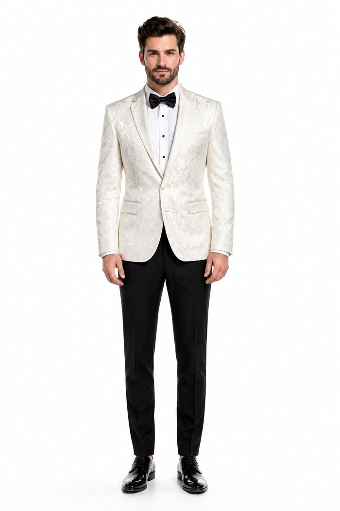 Alberto Nardoni Brand Men's Cheap Priced Designer Fashion Dress Casual Blazer On Sale Cream ~ ivory ~ Off White Blazer Dinner Jacket Tuxedo Looking! Sport coat
