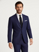 Alberto Nardoni Linen Dark Navy Blue Vested 3 Pieces Summer Linen Wedding/Groom/Groomsmen Suit Jacket & Pants & Vest Suit - Mens Linen Suit