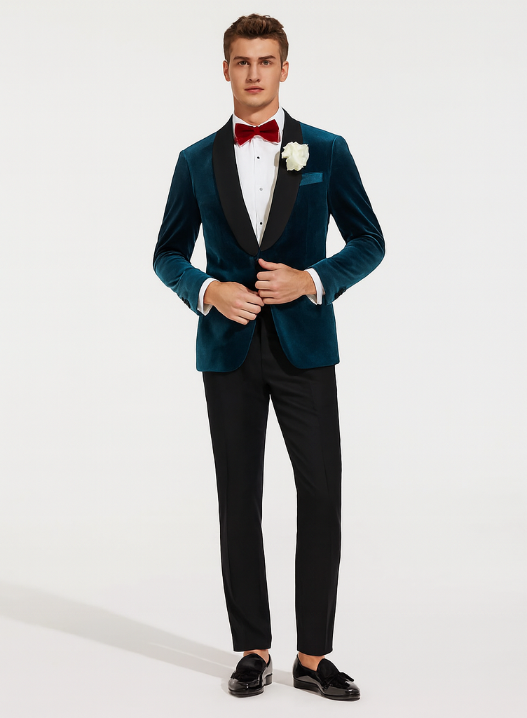Velvet Tuxedo Jacket Mens