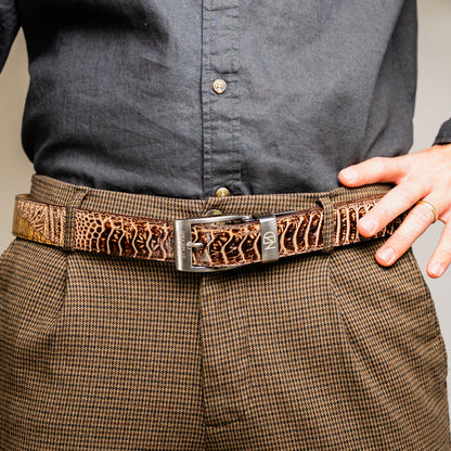 Marco Di Milano Alessio Belt Orix Leather Loafer