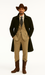 All Weather Men's Dress Coat Belted Rain Coats ~ Long full Maxi length Trench Coats Black Long Style