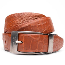Marco Di Milano Emilio Belt Cognac Leather Dress Shoe