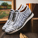 Marco Di Milano Alonzo Newspaper Leather Luxury Shoe