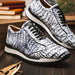 Marco Di Milano Alonzo Newspaper Leather Luxury Shoe