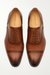 Amaro Leather Cap Toe Cognac By Mezlan Made In Spain Brand