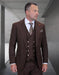 Statement Men's 3 Piece 100% Wool Fashion Suit - Bold Colors