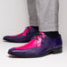 Marco Di Milano Andretti: Pink Suede Loafers