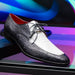 Marco Di Milano Andretti: Luxury White & Black Leather Loafers