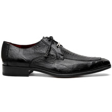 Marco Di Milano Andretti Black Ostrich Leg Shoes