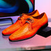 Marco Di Milano Andretti Orange Leather Shoe