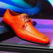 Marco Di Milano Andretti Orange Leather Shoe