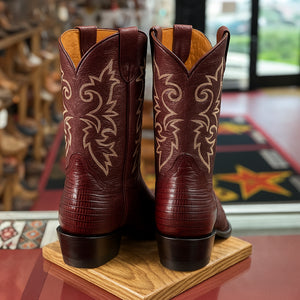 Lizard Print Western Boots