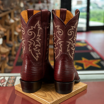 Lizard Print Western Boots - Image 3