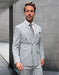 Statement Men’s 2-Piece 100% Wool Double Breasted Pinstripe Suit