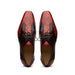 Marco Di Milano Anzio Cognac Alligator & Calfskin Derby