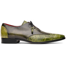 Marco Di Milano Anzio Green Alligator & Calfskin Derby