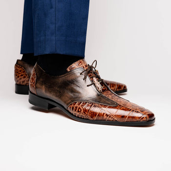 Marco_Di_Milano Anzio Orix Rustic Leather Shoes