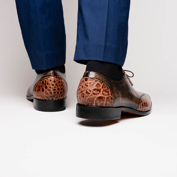 Marco_Di_Milano Anzio Orix Rustic Leather Shoes