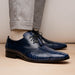 Marco Di Milano Anzio: Blue Jeans Leather Dress Shoe