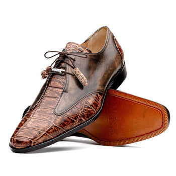 Marco_Di_Milano Anzio Orix Rustic Leather Shoes