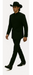 Apollo King Men's 2 Piece Nehru Style Suit - Mandarin Collars