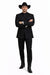 Apollo King Men's 2 Piece Nehru Style Suit - Mandarin Collars